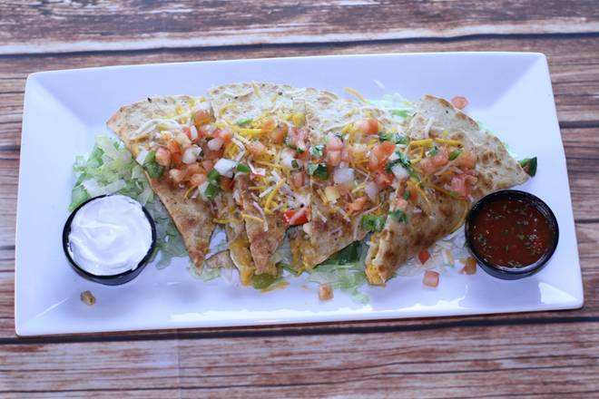 Order Chicken Quesadilla food online from Graystone Ale House store, De Pere on bringmethat.com