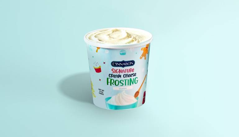 Order Signature Cream Cheese Frosting Pint food online from Cinnabon store, Montclair on bringmethat.com