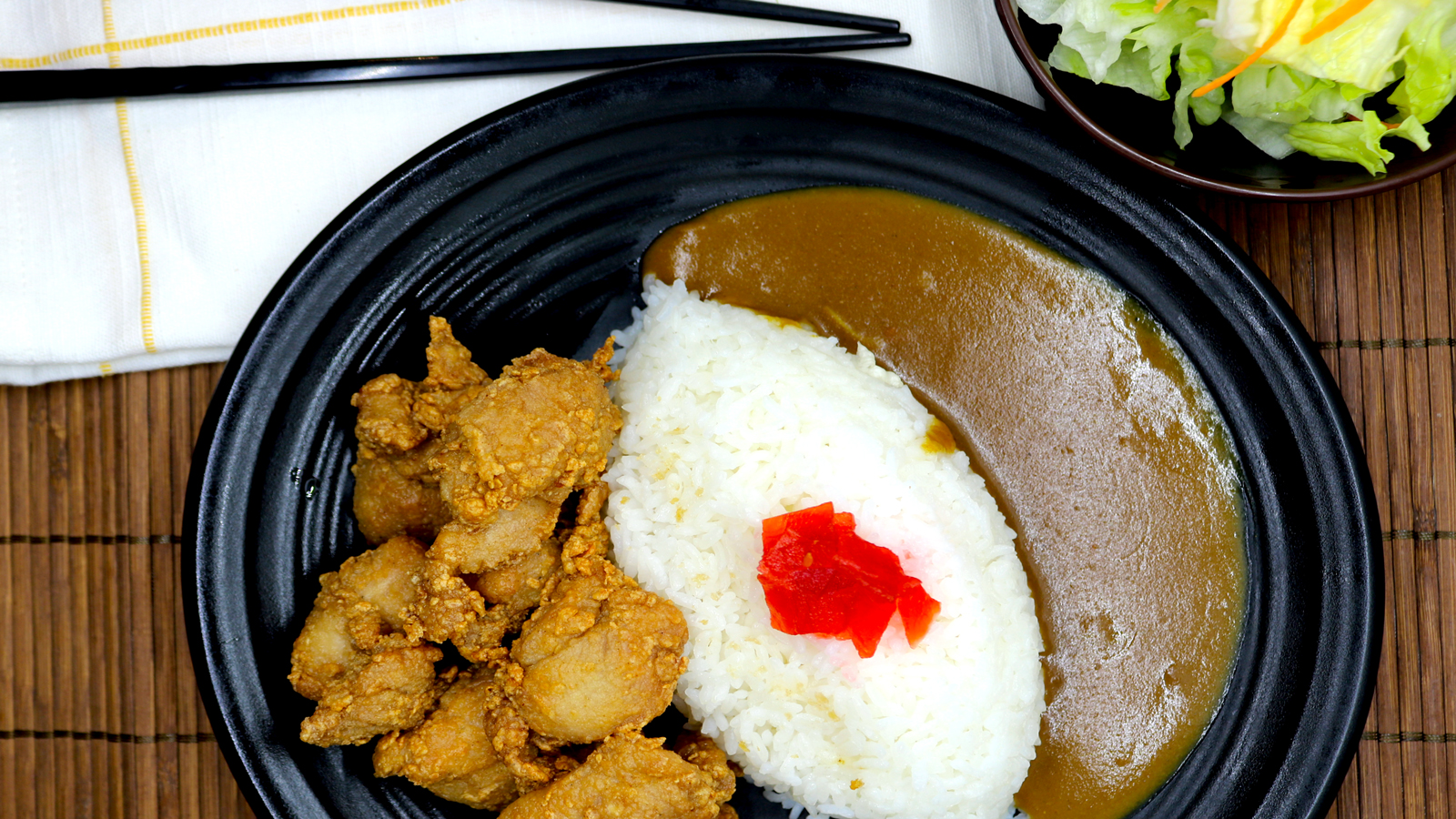 Order Karaage Curry Rice food online from Momiji store, Colma on bringmethat.com