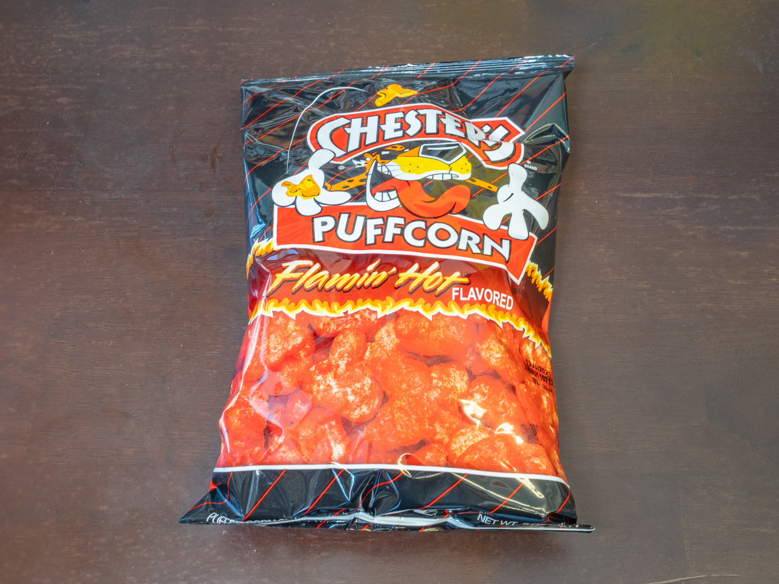 Order Chester's Popcorn Flamin Hot food online from Bnyas Ethio Eritrea Mini Market And Pure Water store, San Jose on bringmethat.com