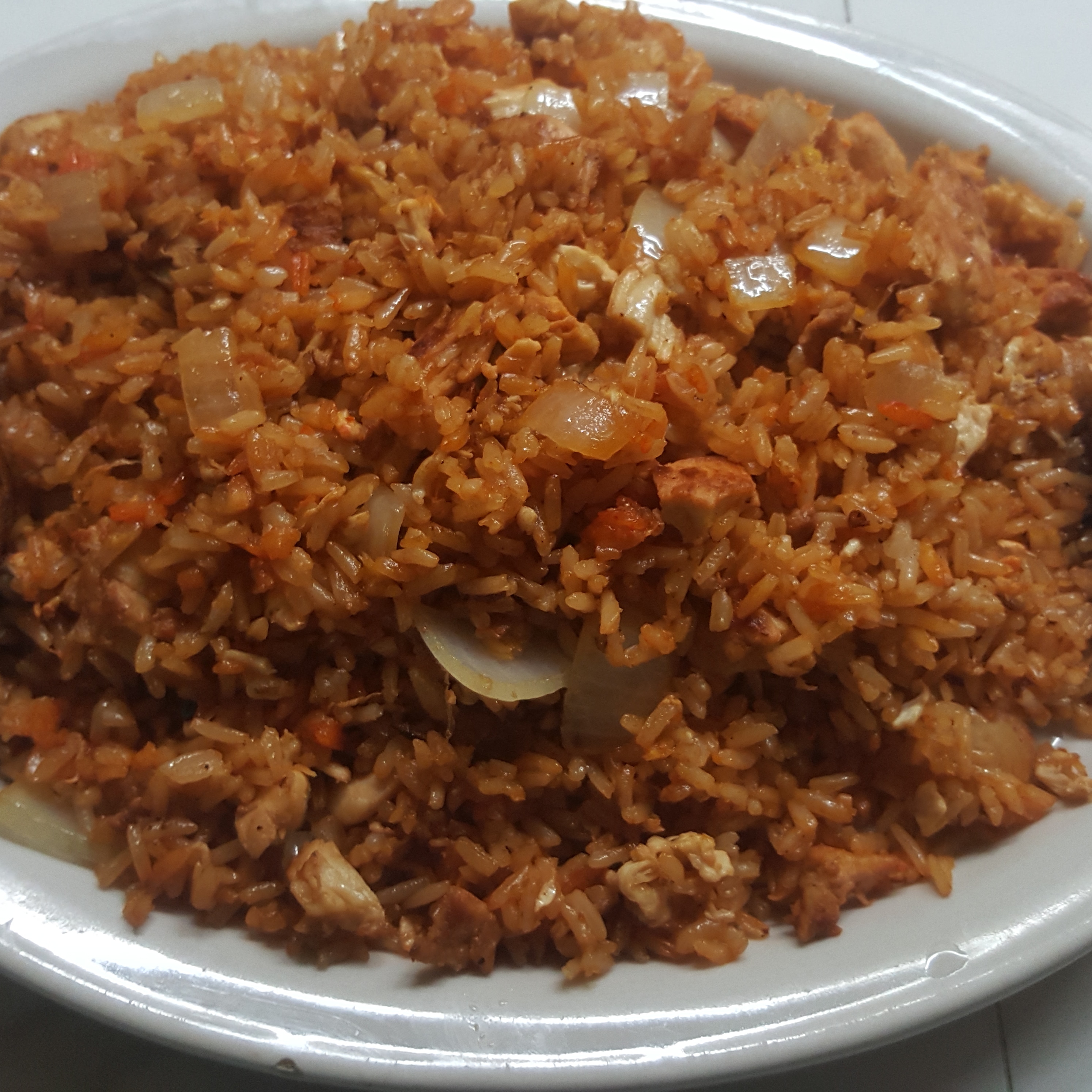 Order Pork Fried Rice food online from Tropicuba store, Chicago on bringmethat.com