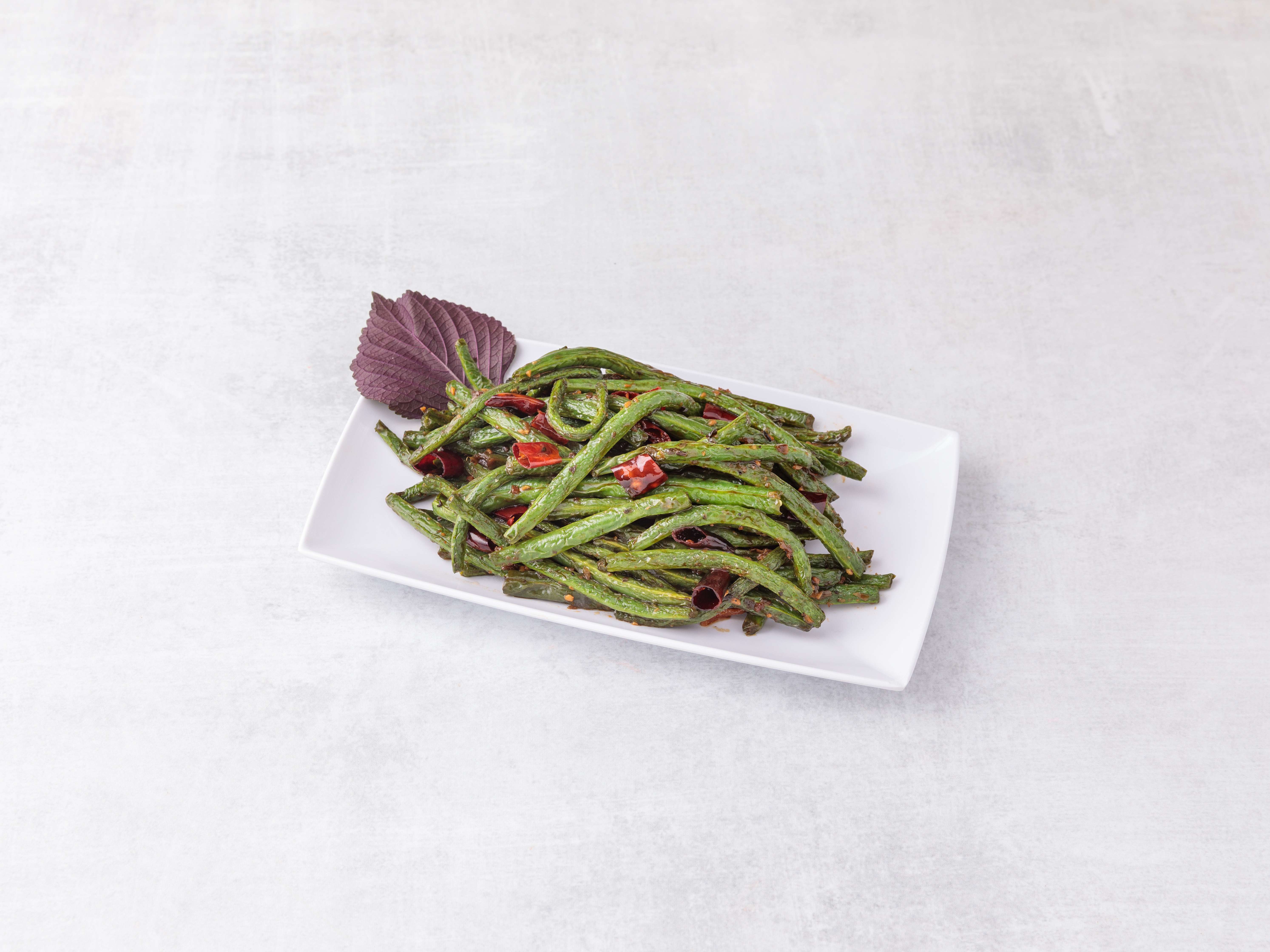 Order Dried Cooked Green Bean food online from Duck House Chinese Restaurant store, Portland on bringmethat.com