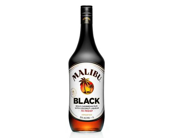 Order Malibu, Black Bold Caribbean Rum 70 Proof · 1 L food online from House Of Wine store, New Rochelle on bringmethat.com
