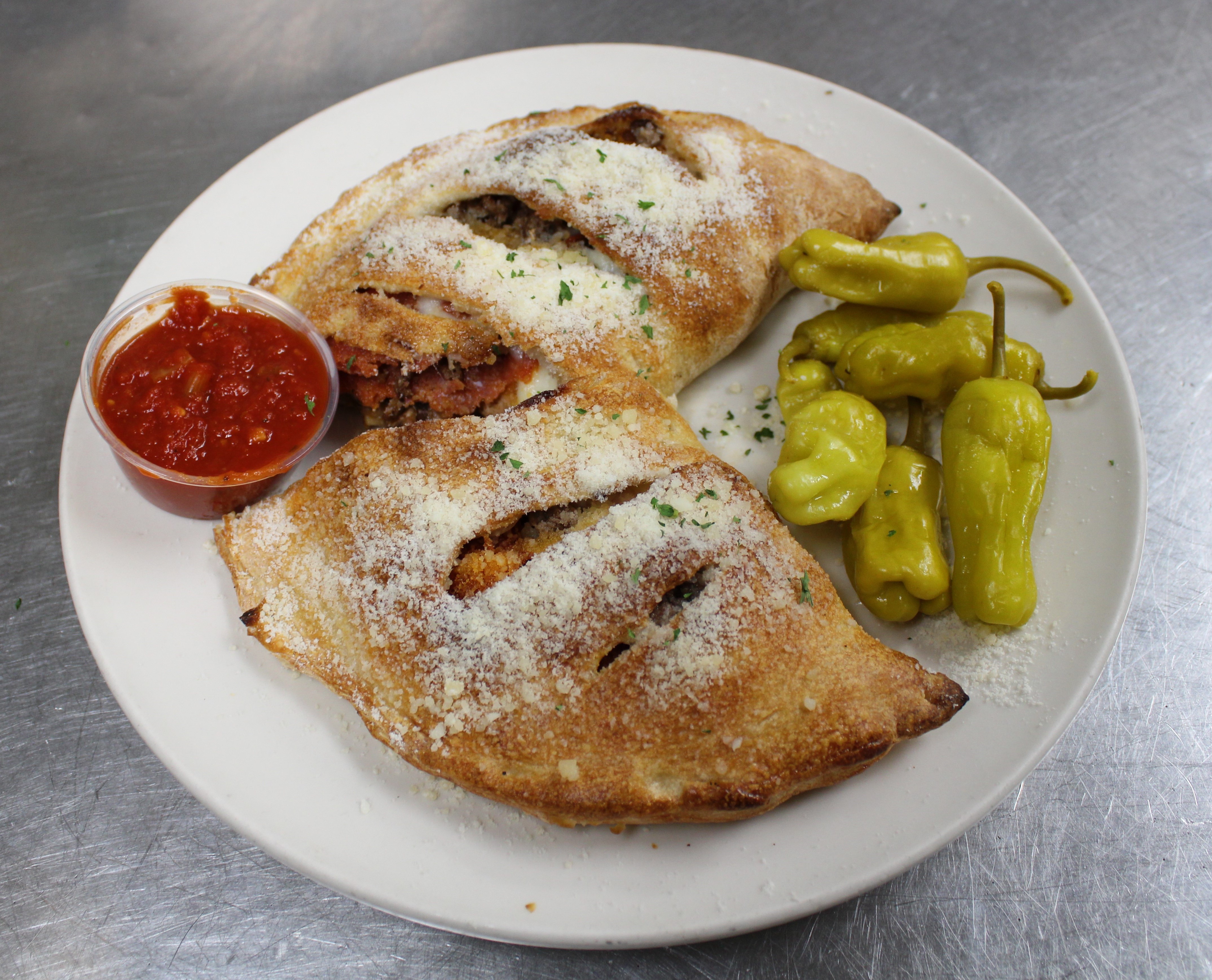 Order Build Your Own Calzone food online from High Park Tap House store, Mission Viejo on bringmethat.com