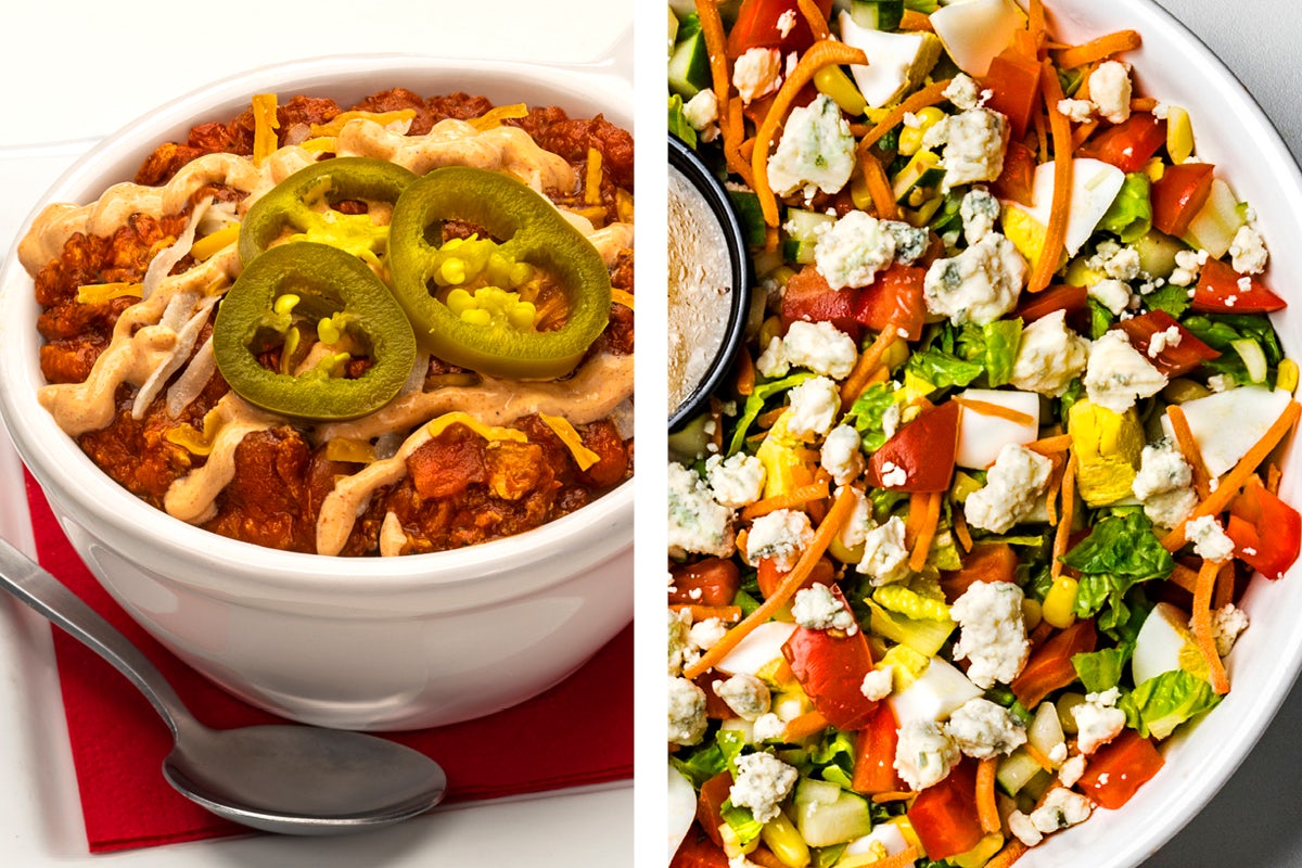 Order Impossible Chili & Salad food online from Arooga's Route 124 store, York on bringmethat.com
