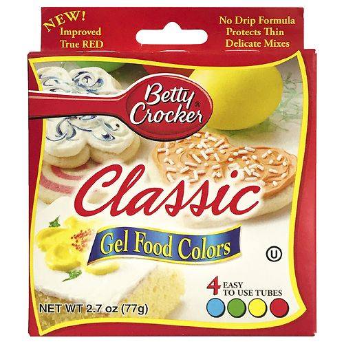 Order Betty Crocker Classic Gel Food Coloring - 2.7 oz food online from Walgreens store, Debary on bringmethat.com
