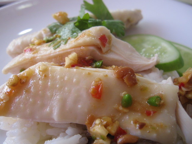 Order Hainanese Chicken Rice food online from Pad Thai Restaurant store, Quincy on bringmethat.com