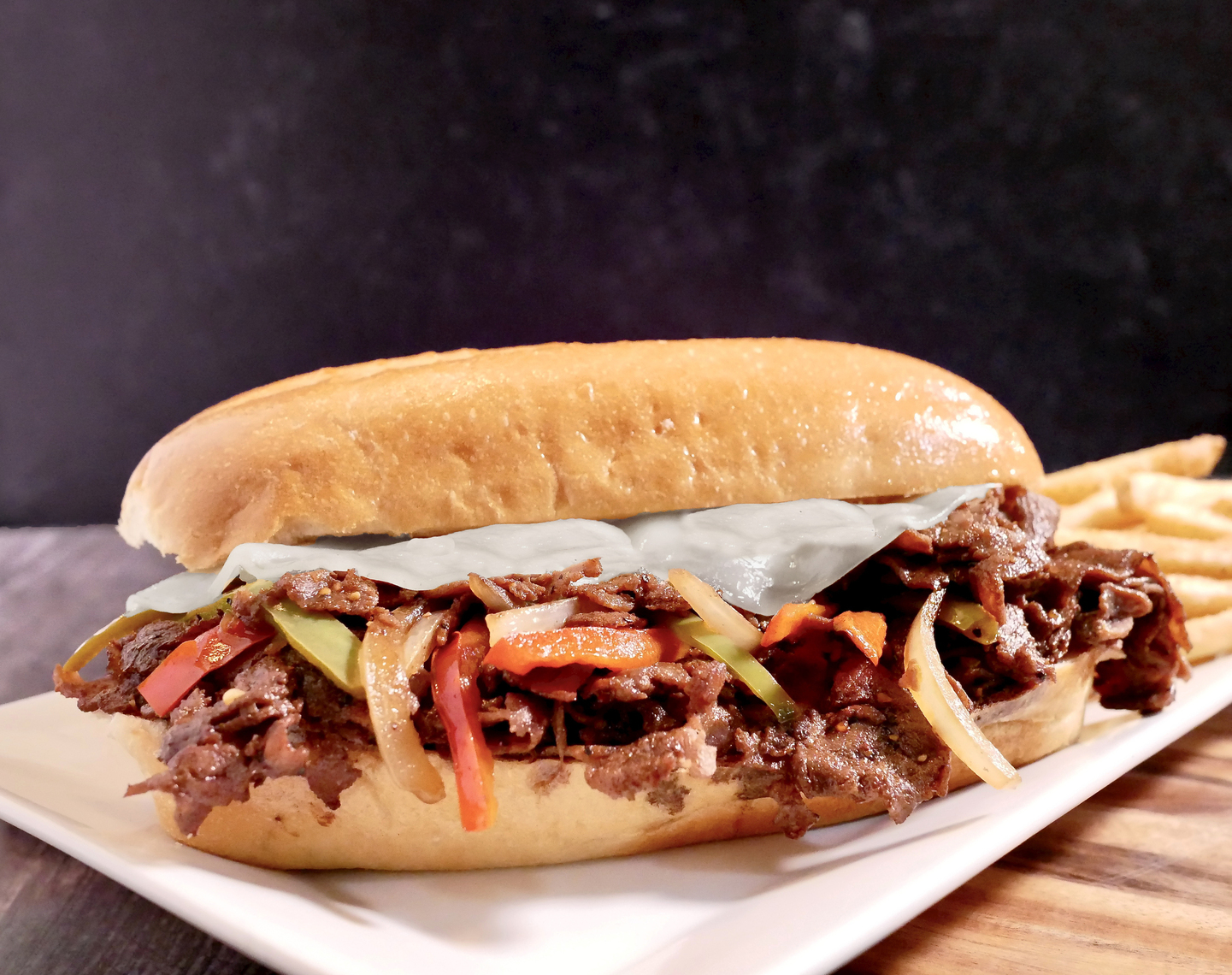 Order Philly Cheese Steak food online from Kocky Bar & Grill store, Fresno on bringmethat.com