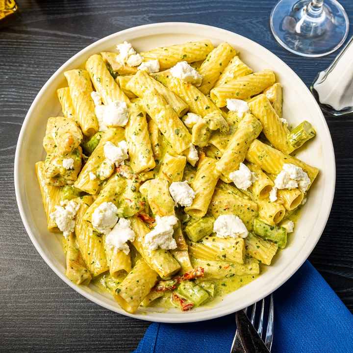 Order Rigatoni Chicken Pesto food online from Tavern On The Point store, Chicago on bringmethat.com