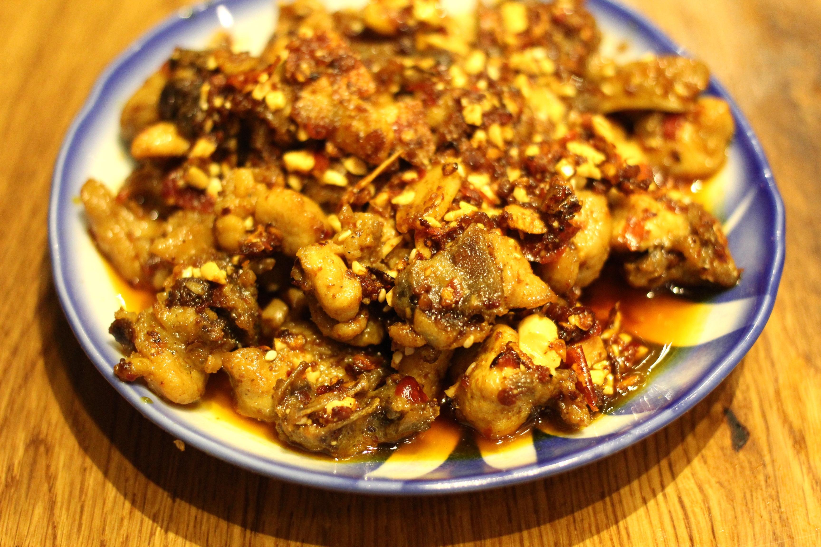 Order 沾益辣子鸡Spicy Chicken food online from South of the Clouds store, New York on bringmethat.com