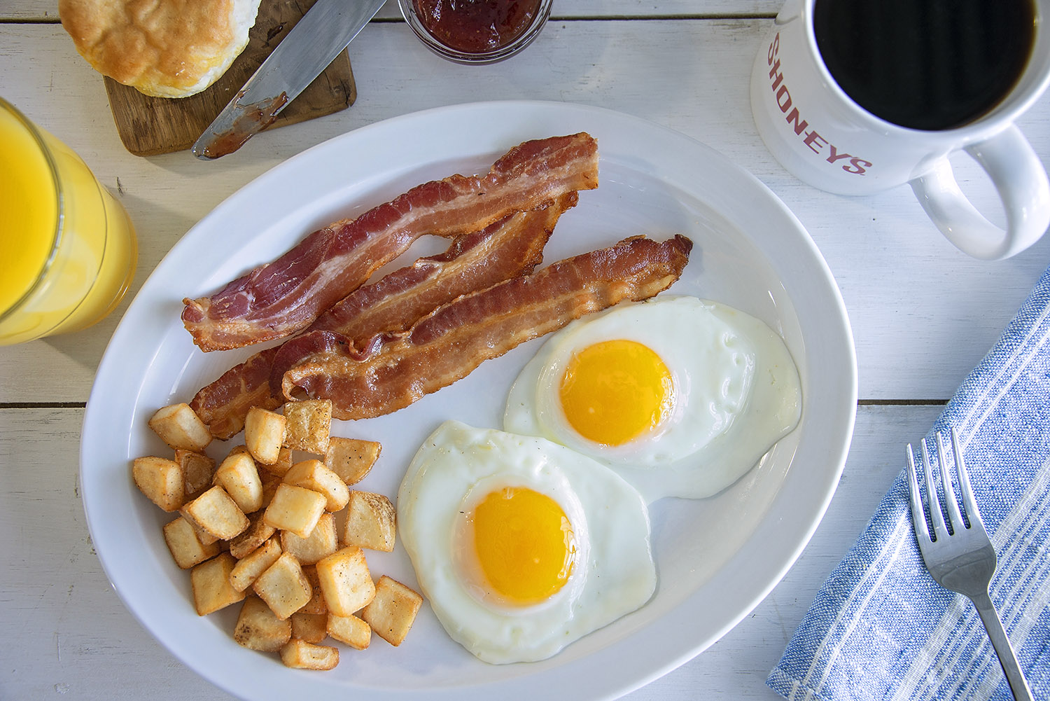 Order All-Star Breakfast food online from Shoney's Restaurant store, Knoxville on bringmethat.com