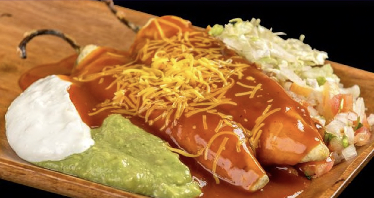 Order 2 Chile Rellenos Enchilada food online from Filibertos Mexican Food store, Mesa on bringmethat.com
