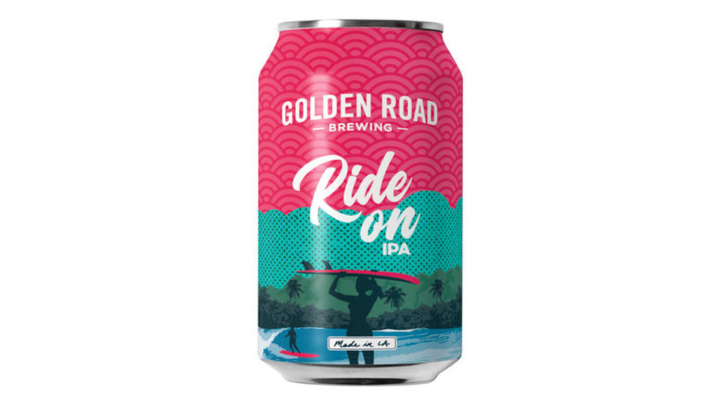 Order Golden Road Brewing Ride On IPA 6x 12oz Cans food online from Liquor Palace store, Burbank on bringmethat.com