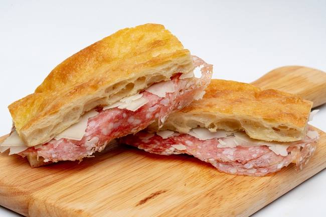 Order Toscano Sandwich - Regular Price food online from Prato bakery store, Jersey City on bringmethat.com