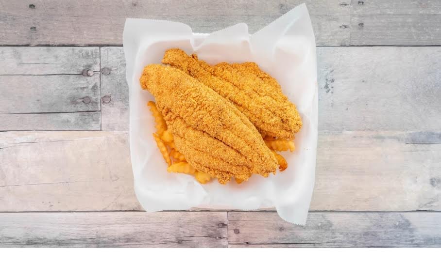 Order Catfish Basket food online from Hurryback Catering Llc store, Kyle on bringmethat.com