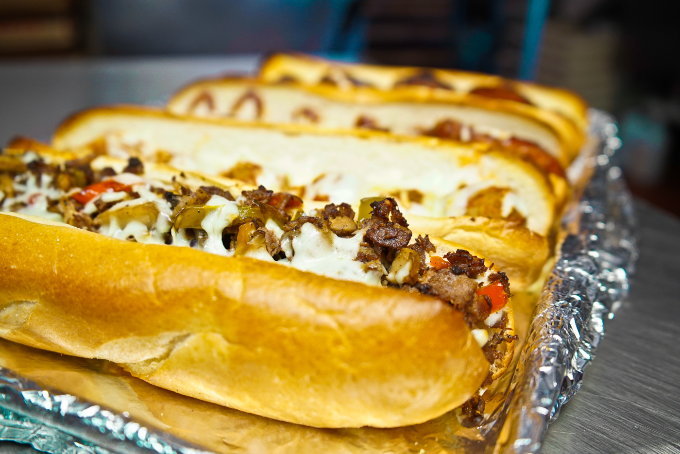 Order Philly Cheese Steak Sub food online from Madison's Pizza store, Albany on bringmethat.com