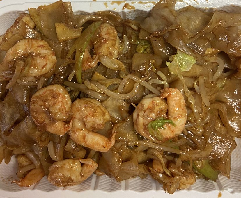Order 41. Shrimp Chow Ho Fun food online from New Jin Xin store, Brooklyn on bringmethat.com