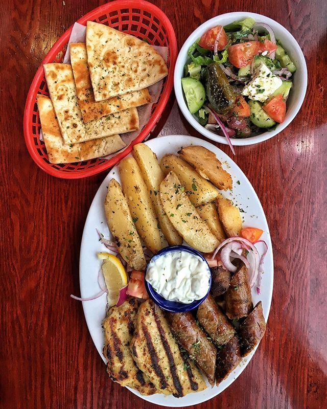 Order Combo of 2 Platter food online from Gyro World store, Ridgewood on bringmethat.com