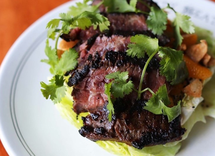 Order Asian Steak Salad food online from Quality Eats store, New York on bringmethat.com