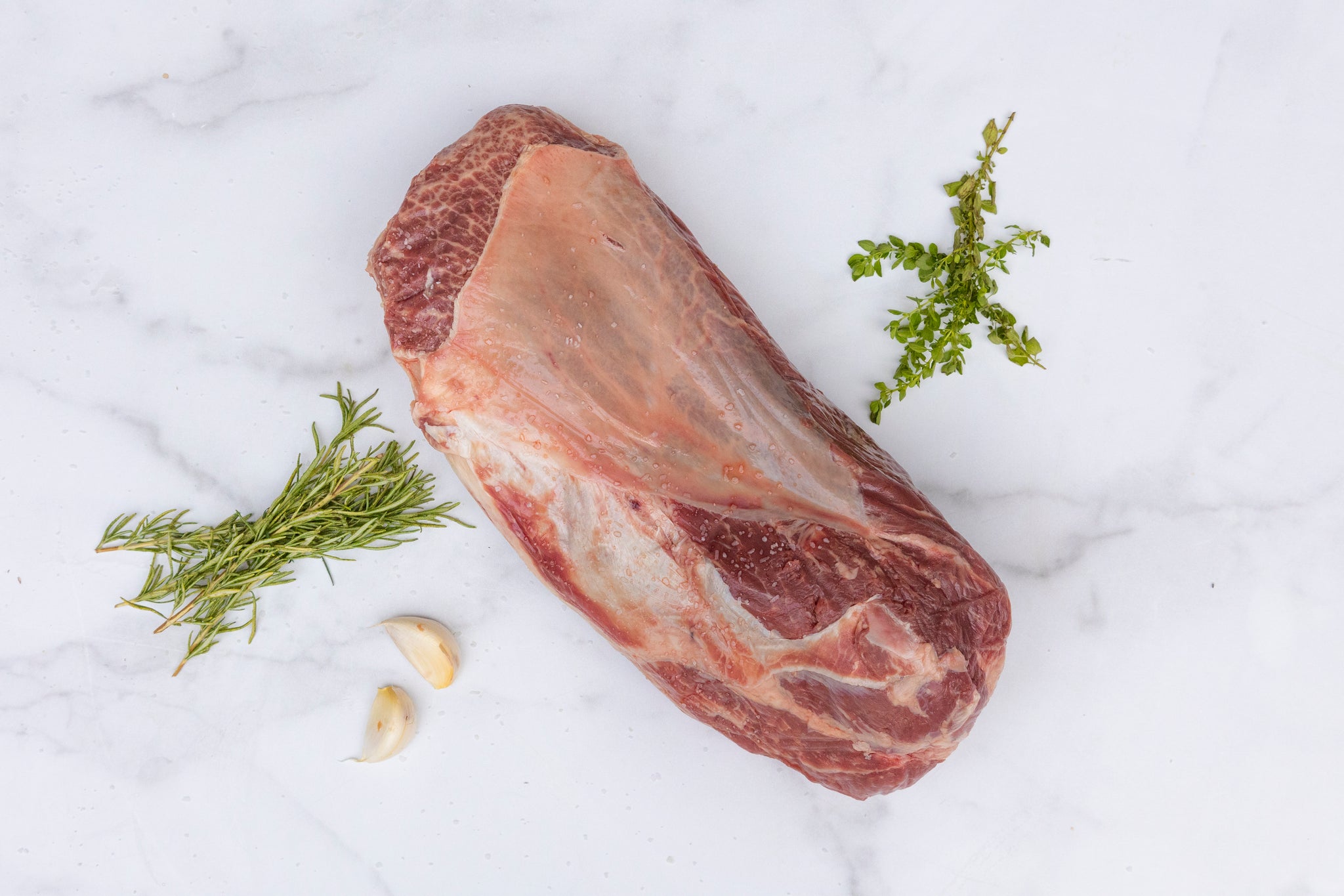 Order Grain Fed Flat Iron Top Blade Whole Flat Iron food online from Agridime Meats store, Gilbert on bringmethat.com