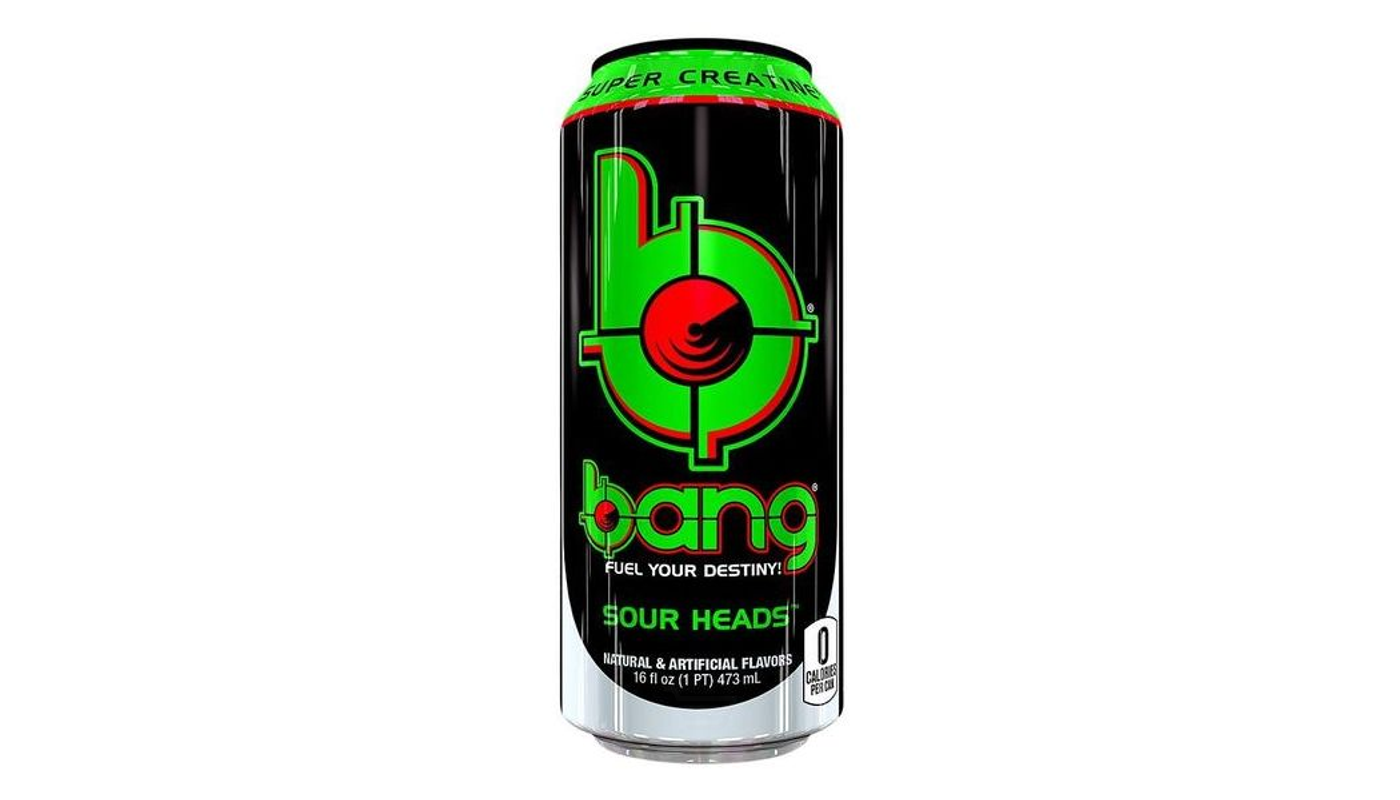 Order Bang Energy Sour Heads 16oz Can food online from Oak Knoll Liquor store, Santa Maria on bringmethat.com