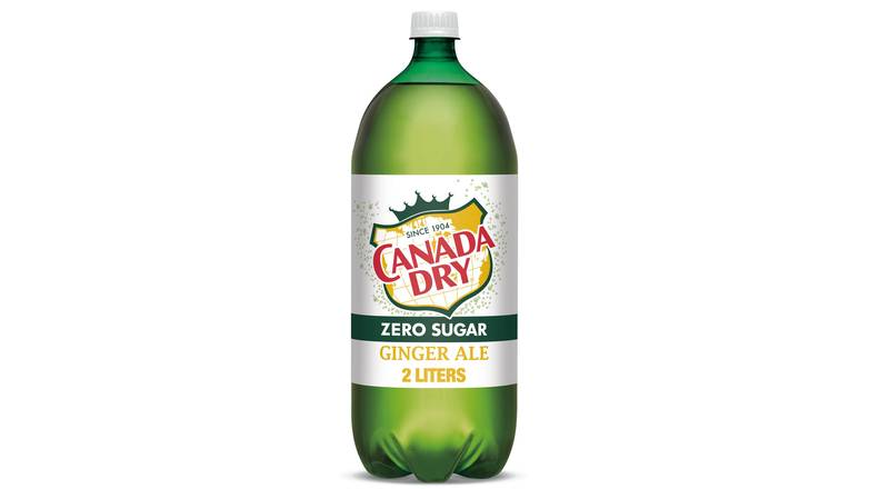 Order Canada Dry Zero Sugar Ginger Ale Soda food online from Aldan Sunoco store, Aldan on bringmethat.com