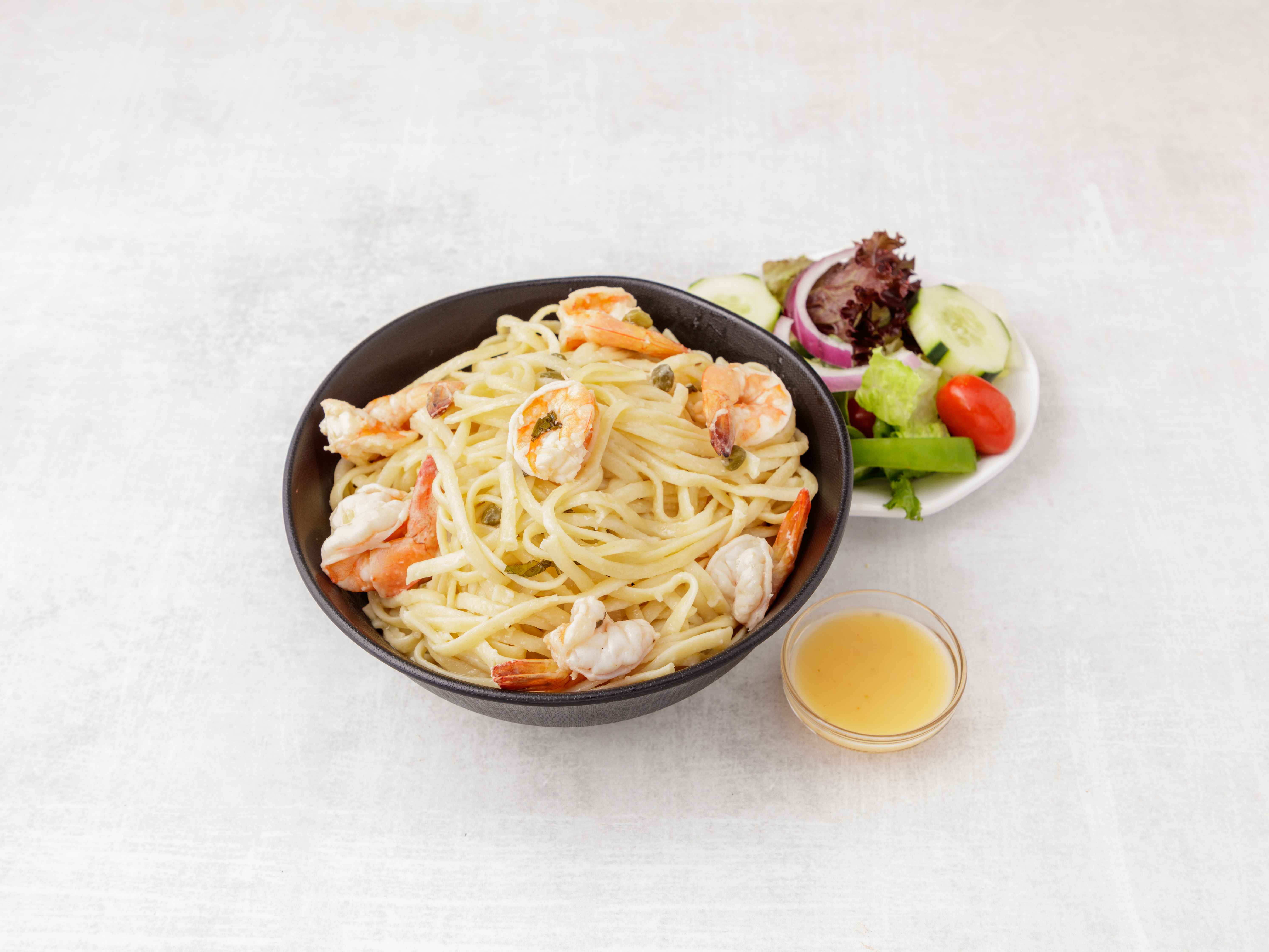 Order Shrimp Scampi food online from East Main Fish & Chips store, Middletown on bringmethat.com