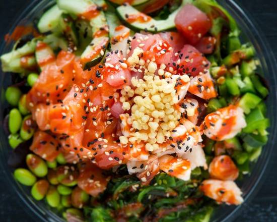 Order The Duke (Mix) food online from Poke Bros store, Franklin on bringmethat.com