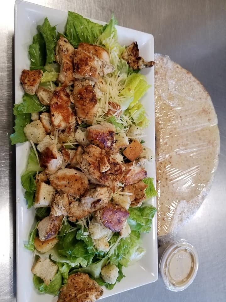 Order Grilled Chicken Salad - Salad food online from The Amantinos Restaurant store, Jamaica Plain on bringmethat.com