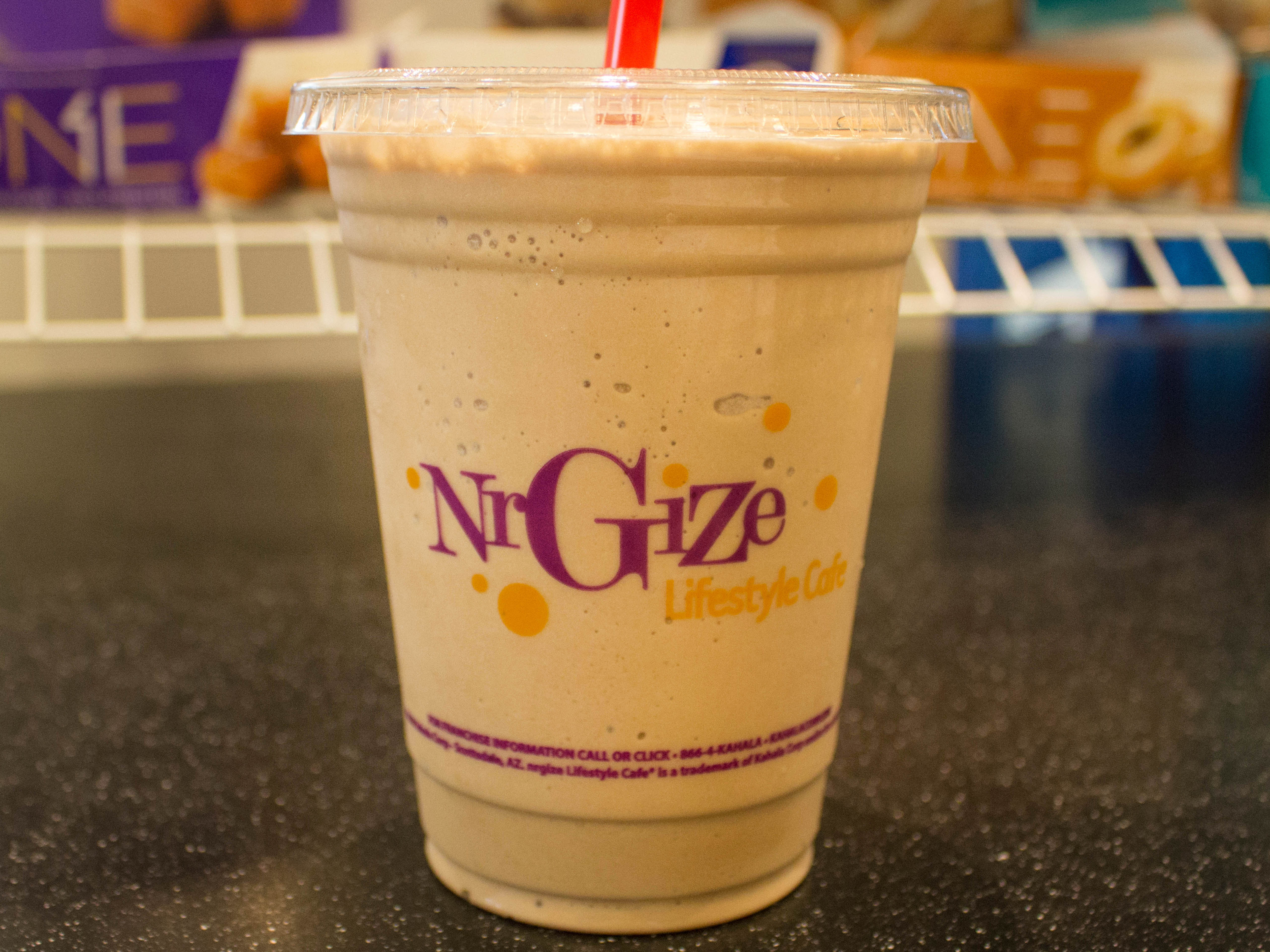 Order Mocha Java Jolt Smoothie food online from Nrgize Lifestyle Cafe store, Mill Creek on bringmethat.com