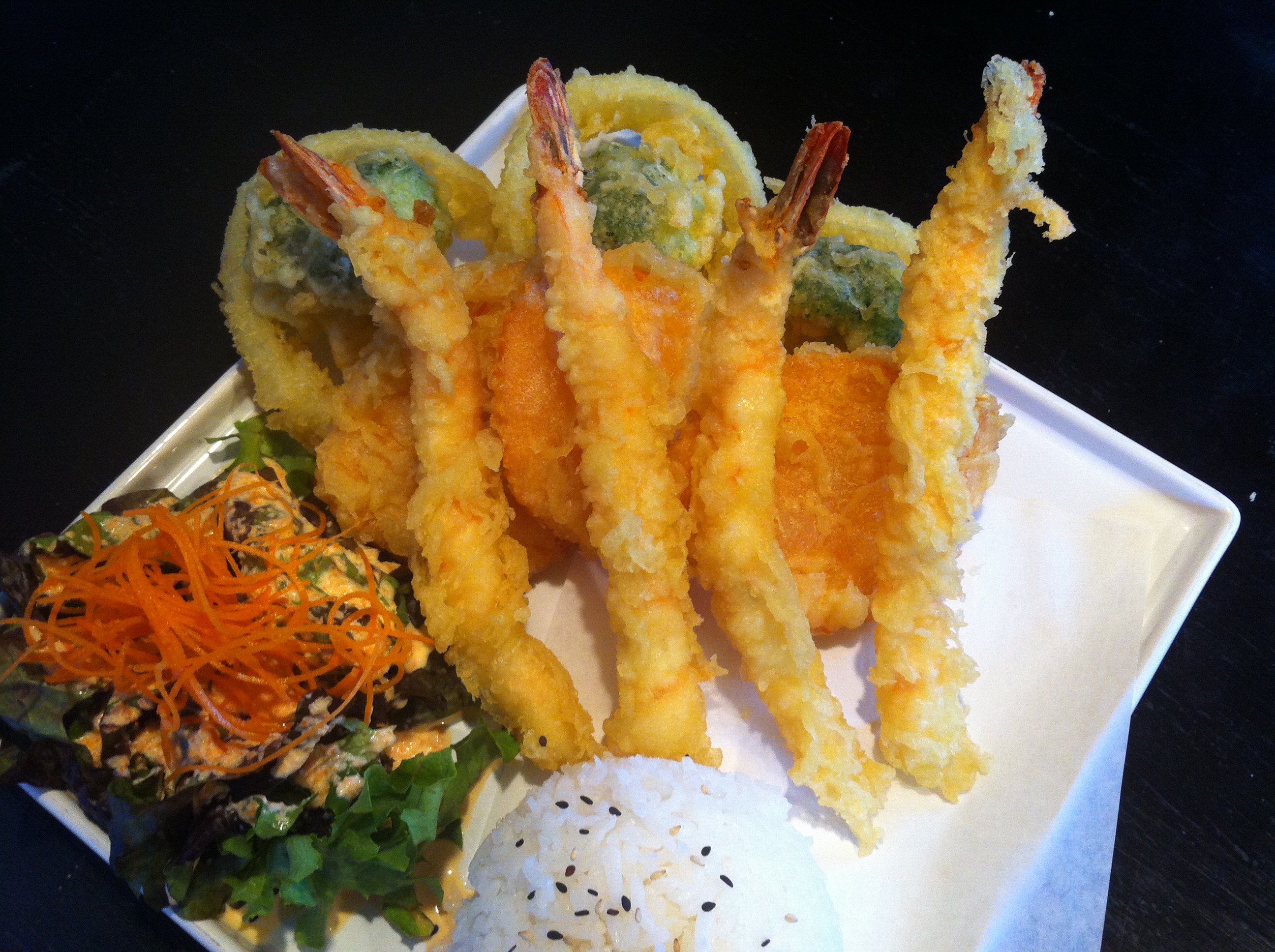 Order Shrimp and Vegetable Tempura Dinner food online from Nori Sushi store, Chicago on bringmethat.com