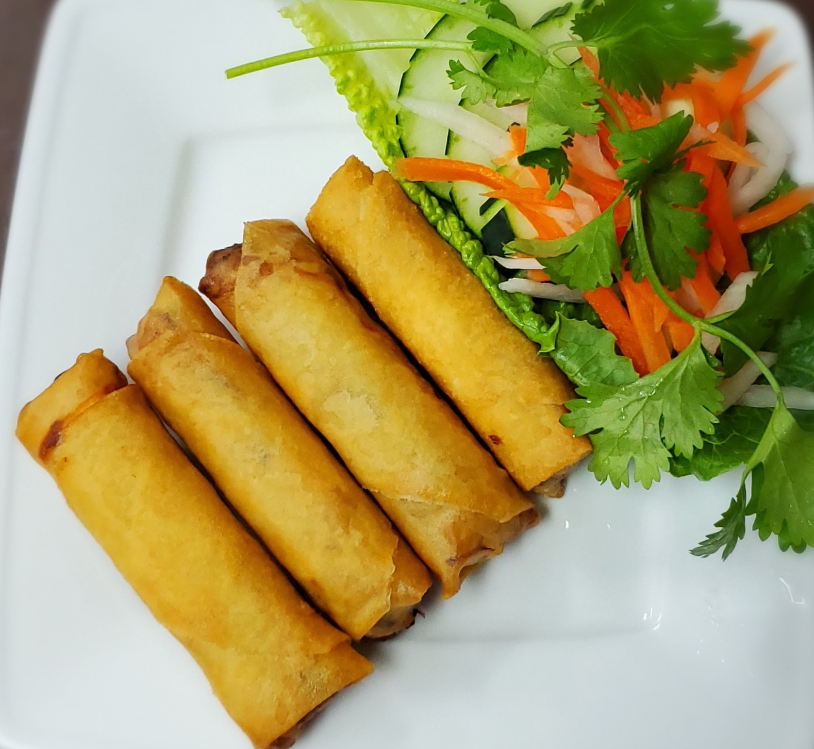 Order 101. Spring Roll food online from Thien Hoang Restaurant store, Portland on bringmethat.com