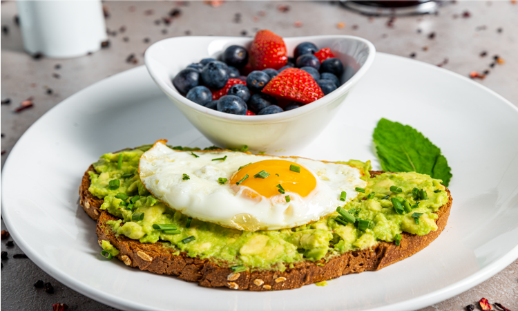 Order *Avocado Toast food online from Eggsperience Irving Park store, Chicago on bringmethat.com