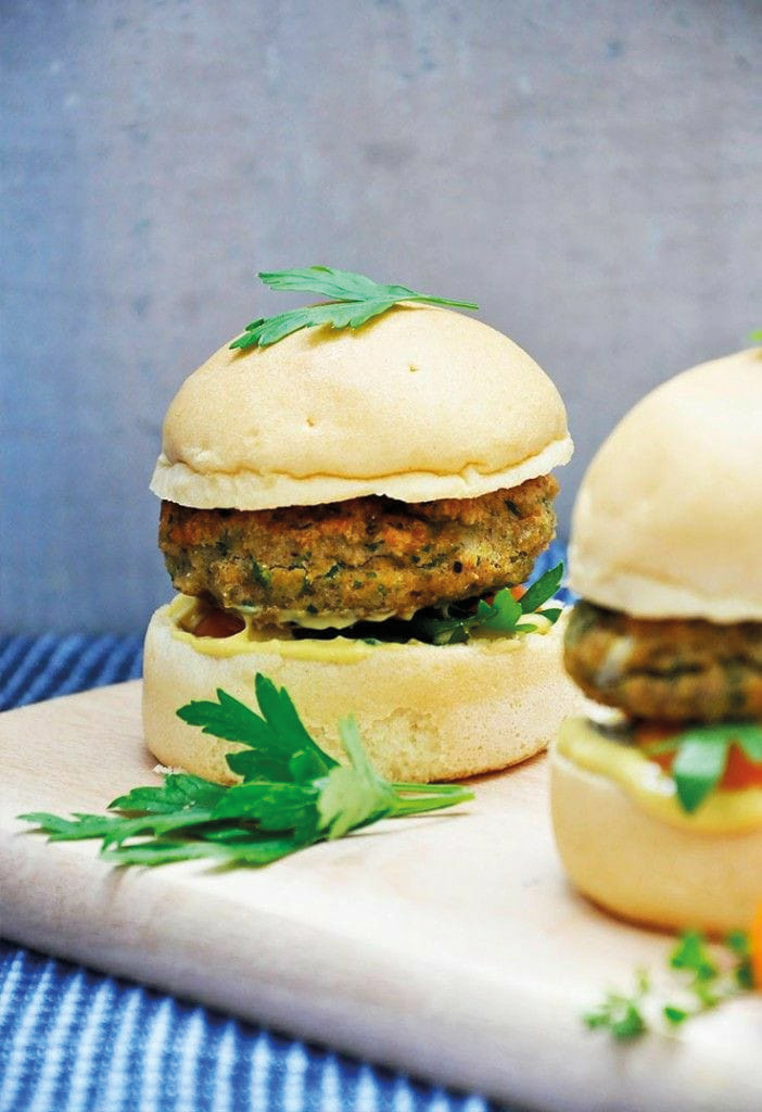 Order Lila's Quinoa Burger food online from Gold Leaf Pastry Shop store, Linden on bringmethat.com