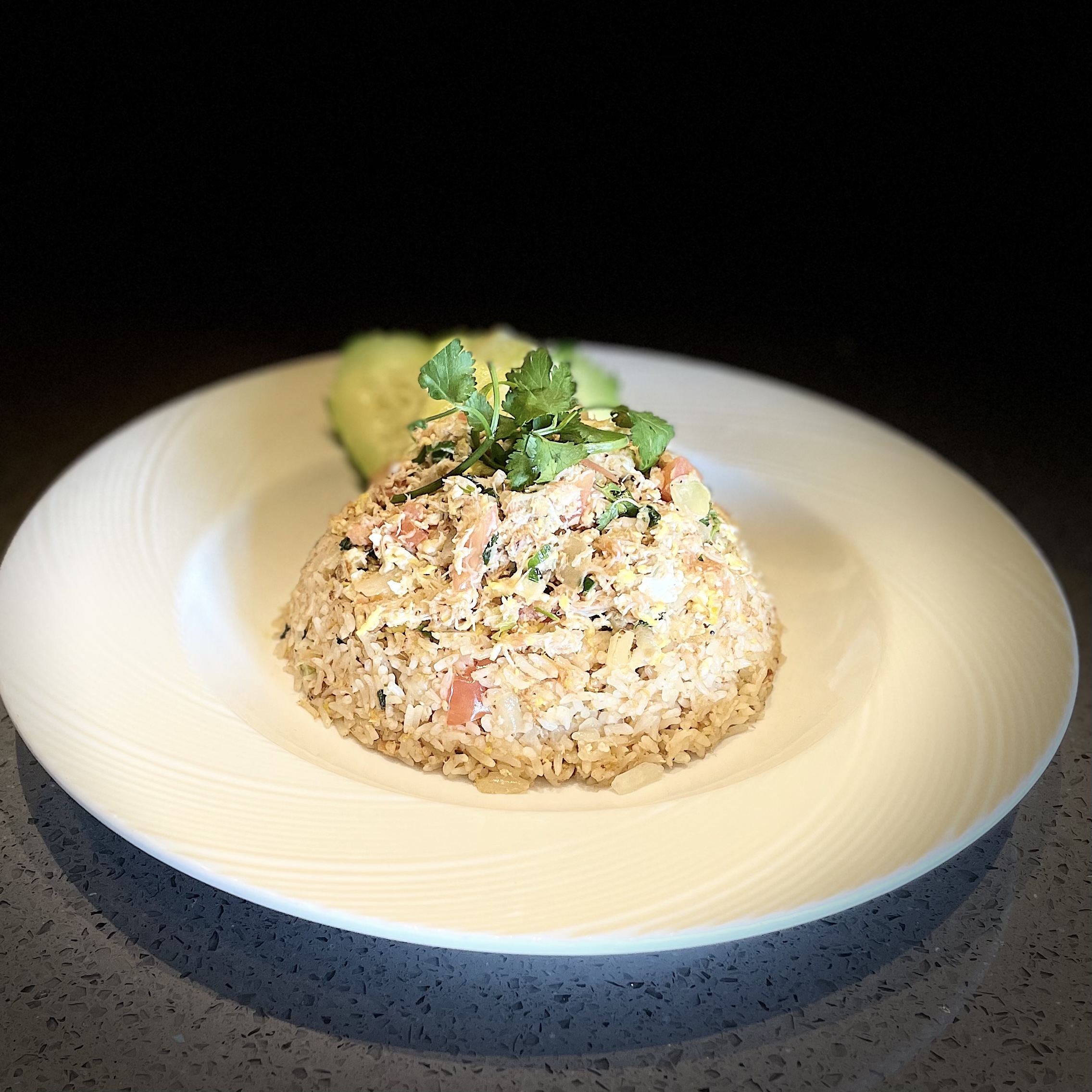 Order Crab Meat Fried Rice food online from Mango Thai Cuisine store, Plano on bringmethat.com