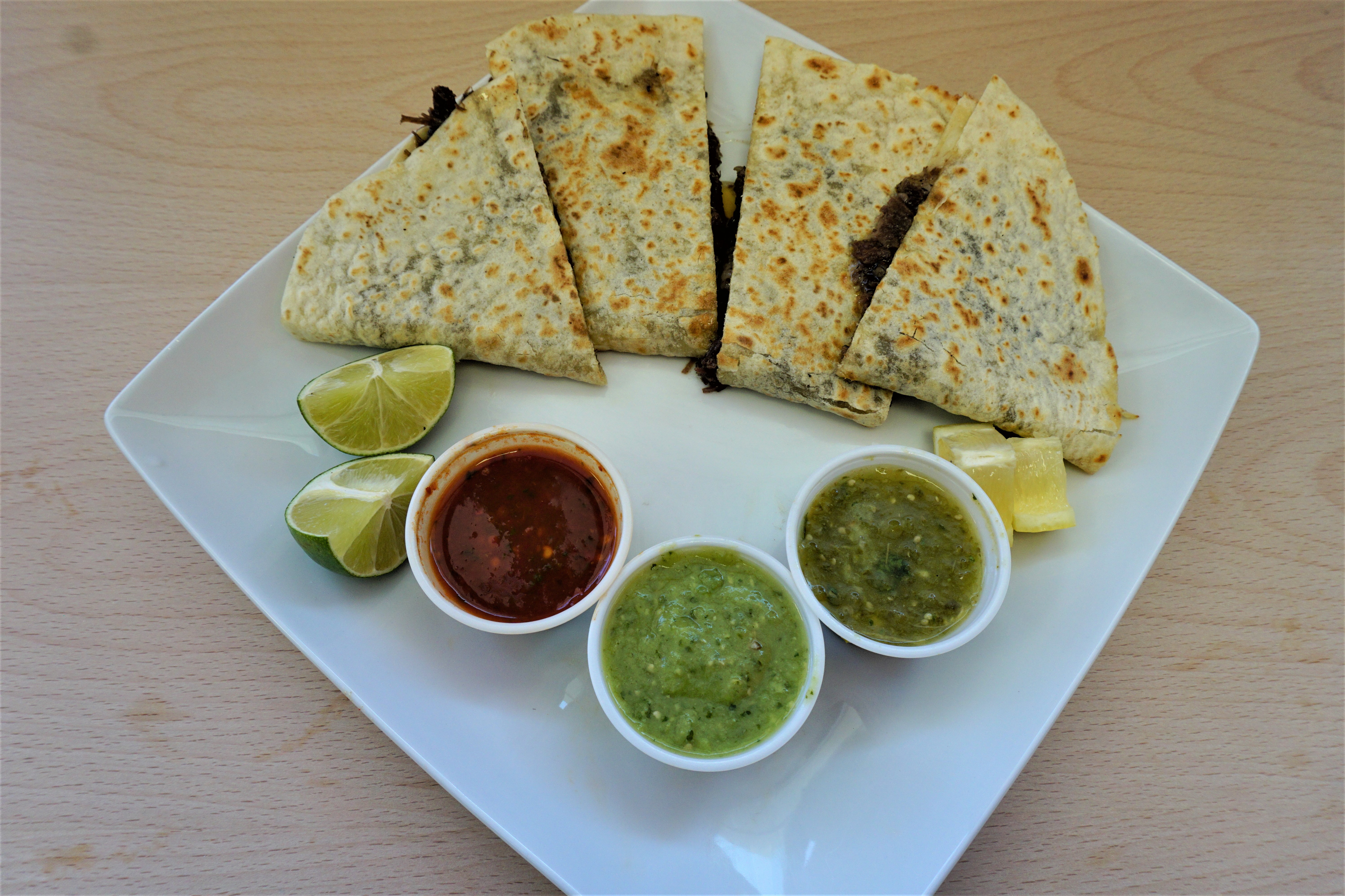 Order Cheese Quesadilla with Meat food online from Taco Express store, Los Angeles on bringmethat.com