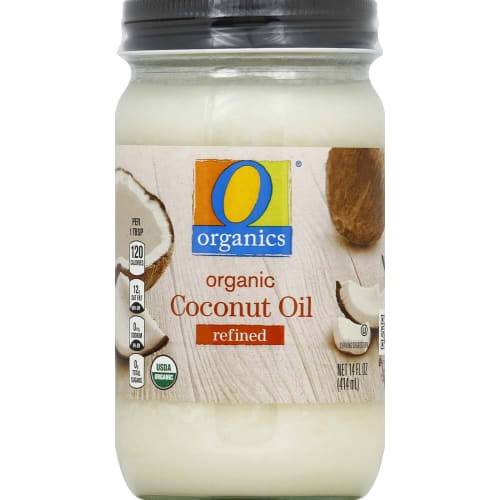 Order O Organics · Organic Refined Coconut Oil (14 oz) food online from Jewel-Osco store, Plainfield on bringmethat.com