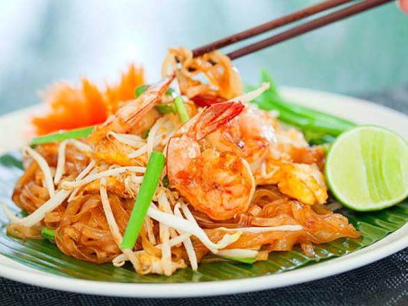 Order Pad Thai food online from Nidda Thai Cuisine store, Houston on bringmethat.com