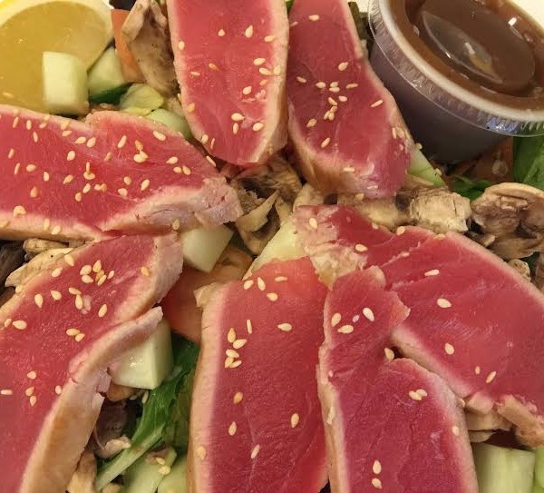 Order Ahi Tuna Salad food online from Walter Cafe store, Beverly Hills on bringmethat.com