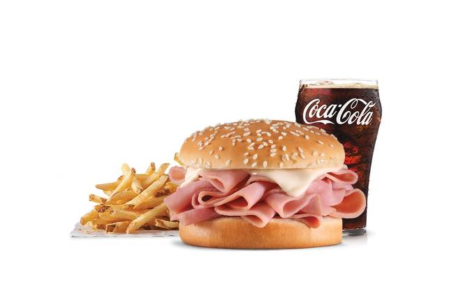 Order Original Hot Ham 'N' Cheese Combo food online from Hardee's store, Pikeville on bringmethat.com