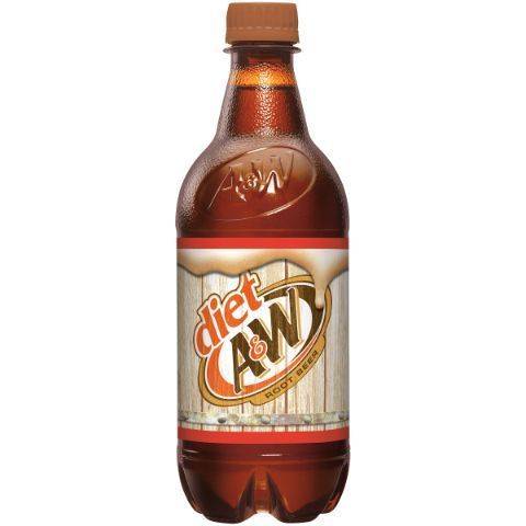 Order A&W Diet Root Beer 20oz food online from 7-Eleven store, Lakewood on bringmethat.com