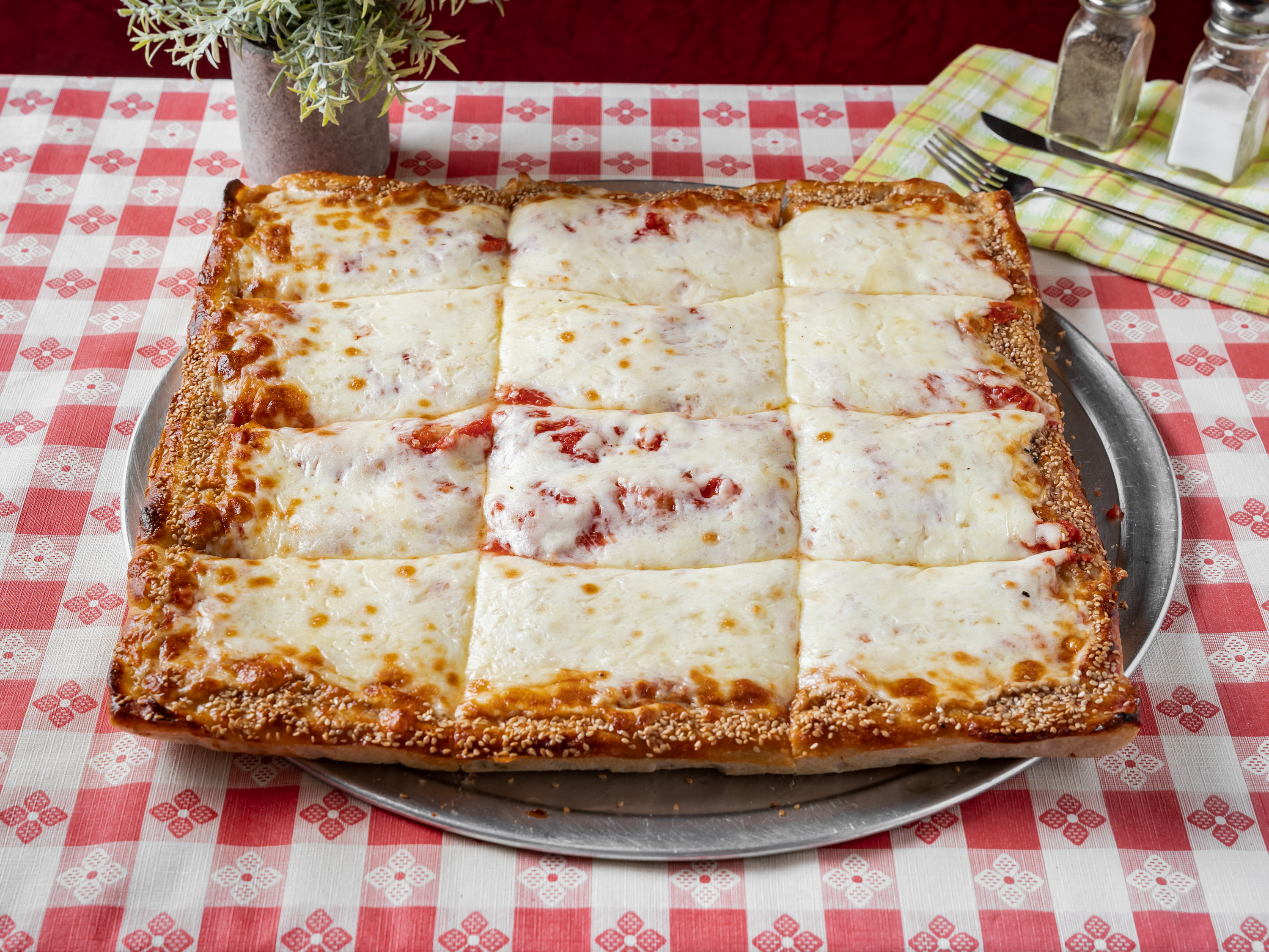 Order Sicilian Square Pizza food online from Pietro store, East Meadow on bringmethat.com