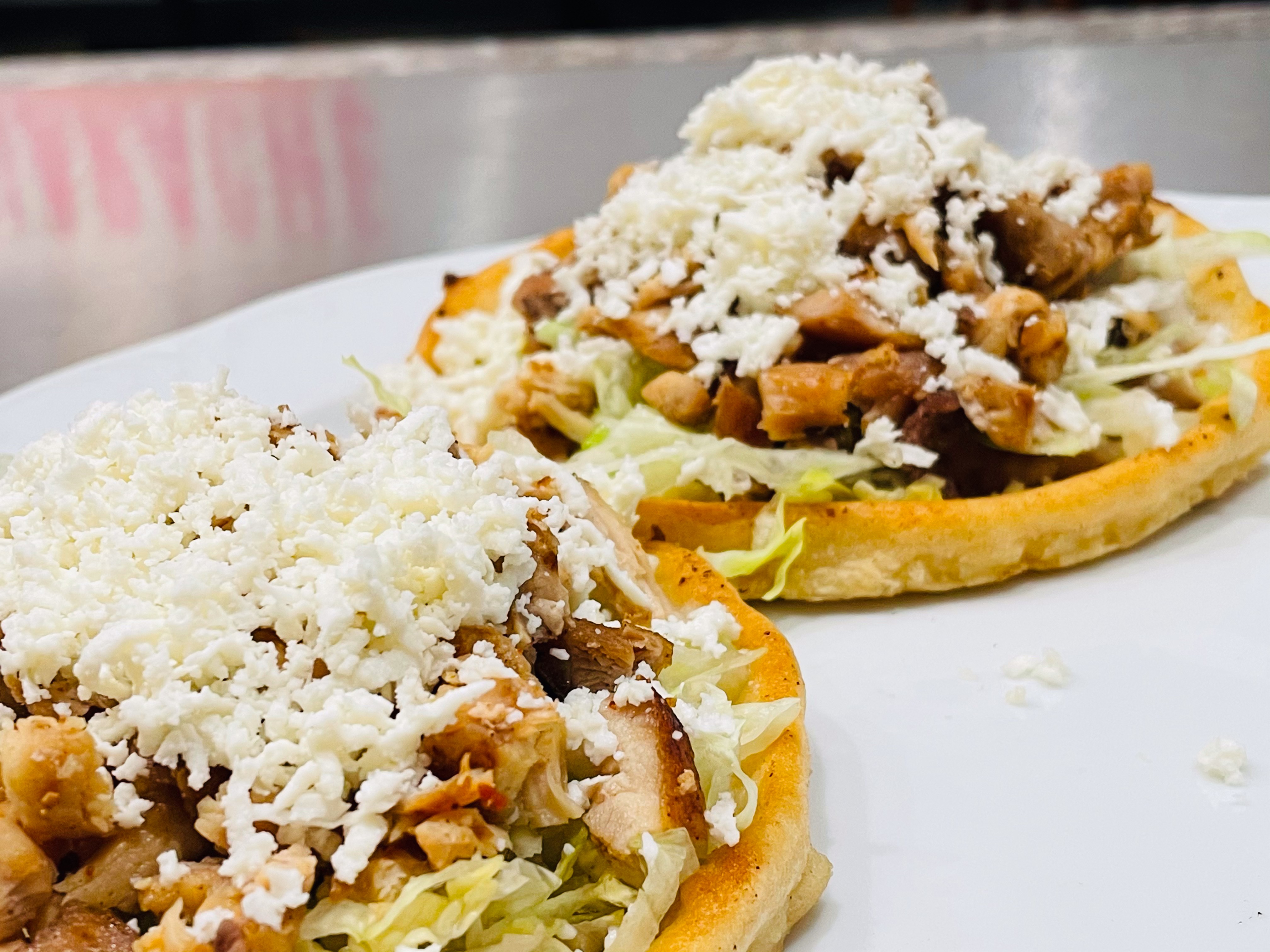 Order SOPES (2) food online from Huarache Xpress store, Simi Valley on bringmethat.com