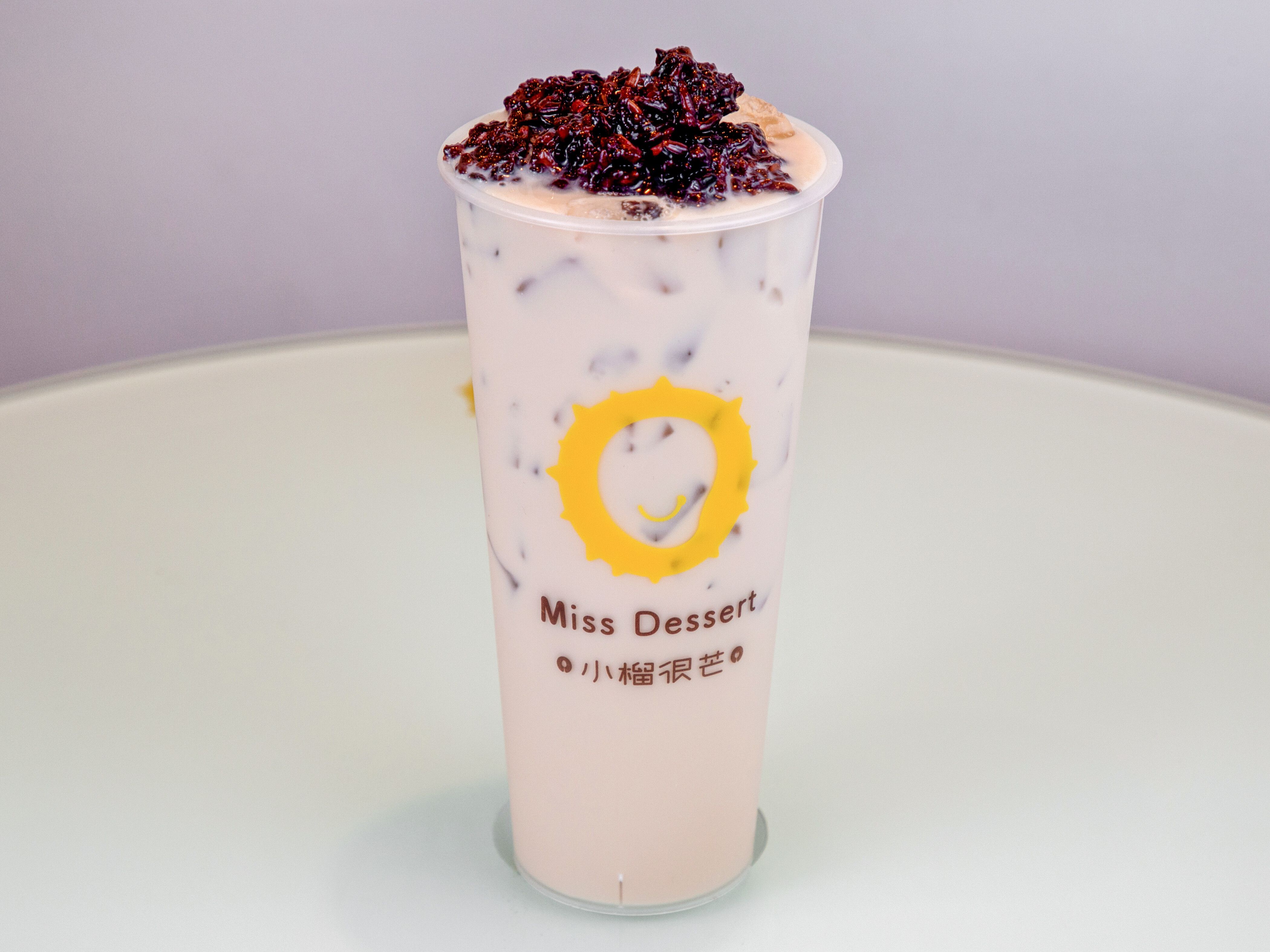 Order Milk Tea with Purple Sticky Rice food online from Miss Dessert store, Mesa on bringmethat.com