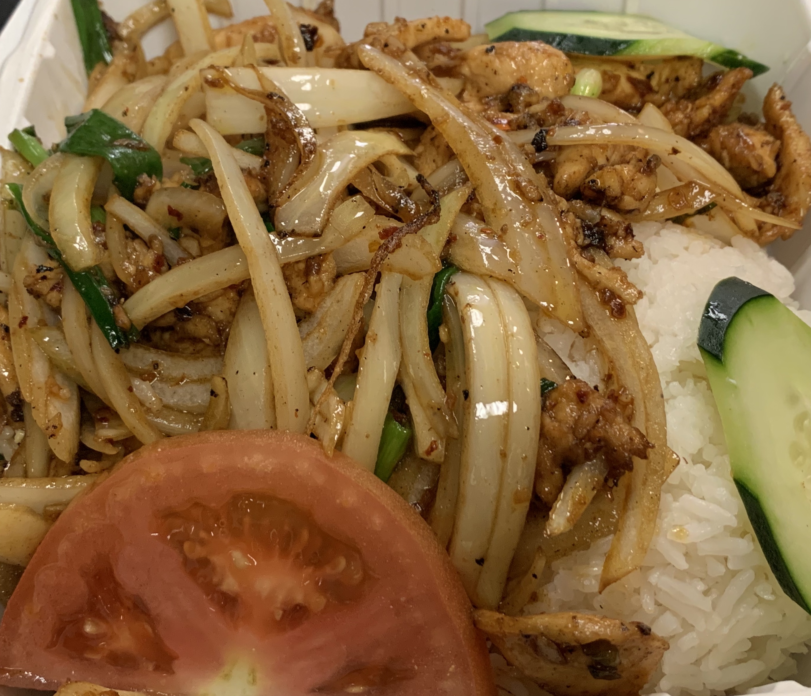 Order 99. Beef Mongolian and Rice food online from Yummy Pho store, Oceanside on bringmethat.com