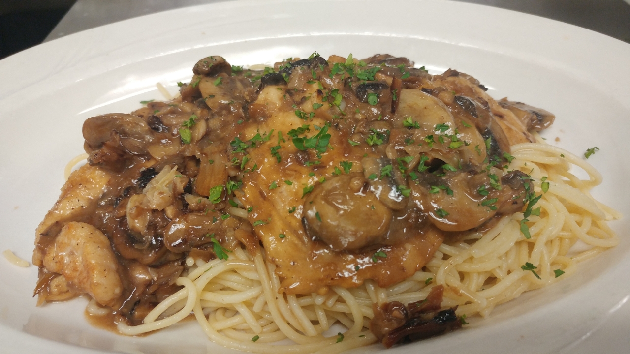 Order Chicken Marsala food online from Sutton's store, Lexington on bringmethat.com