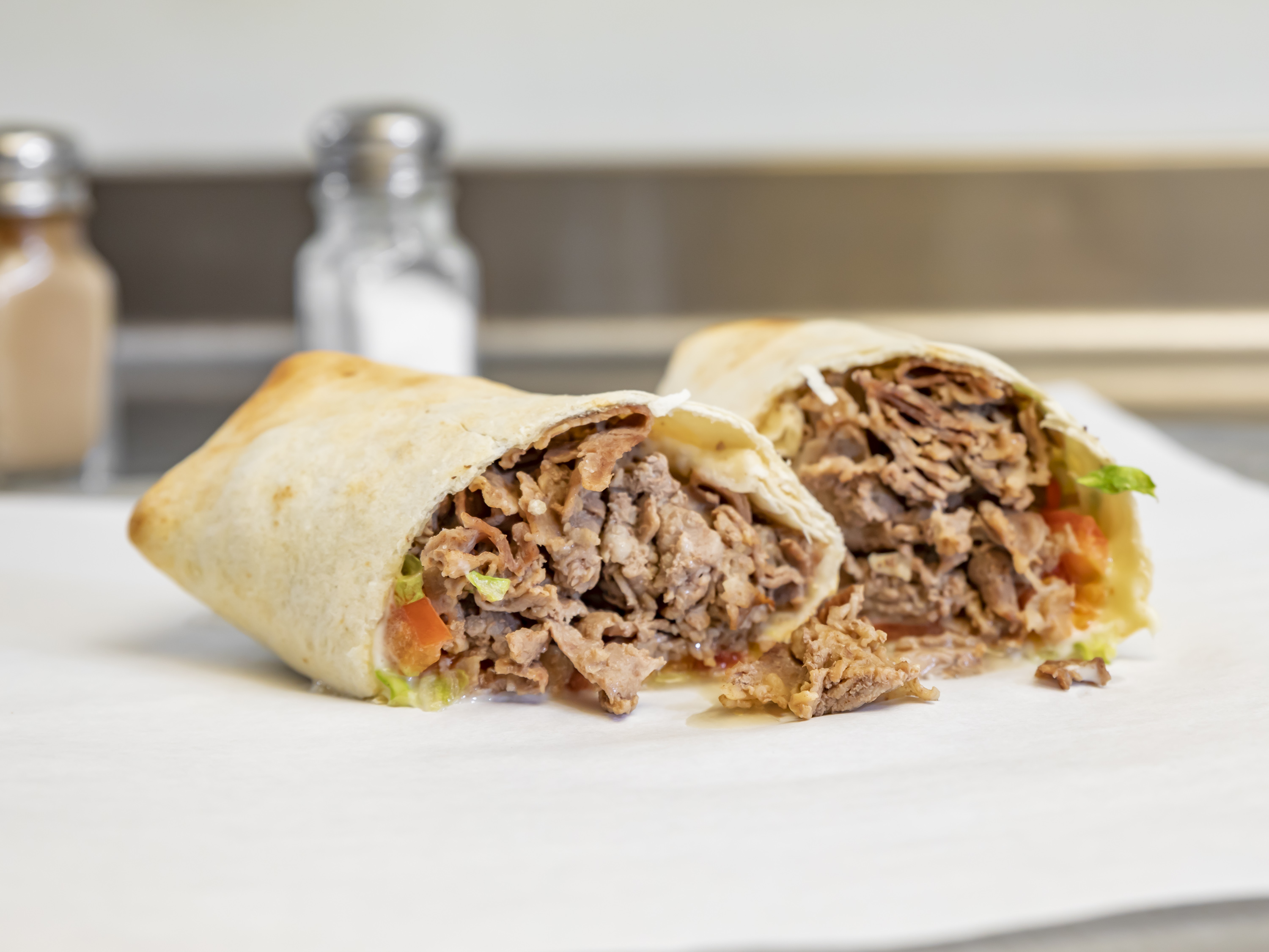 Order Steak and Cheese Wrap food online from Amore' Apizza store, Wallingford on bringmethat.com