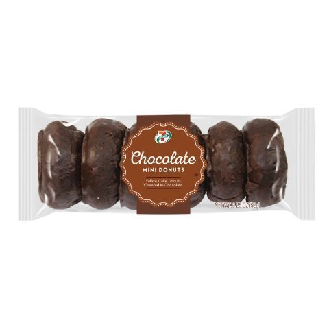 Order 7-Select Mini Chocolate Donut 6 Count food online from 7-Eleven store, Salt Lake City on bringmethat.com