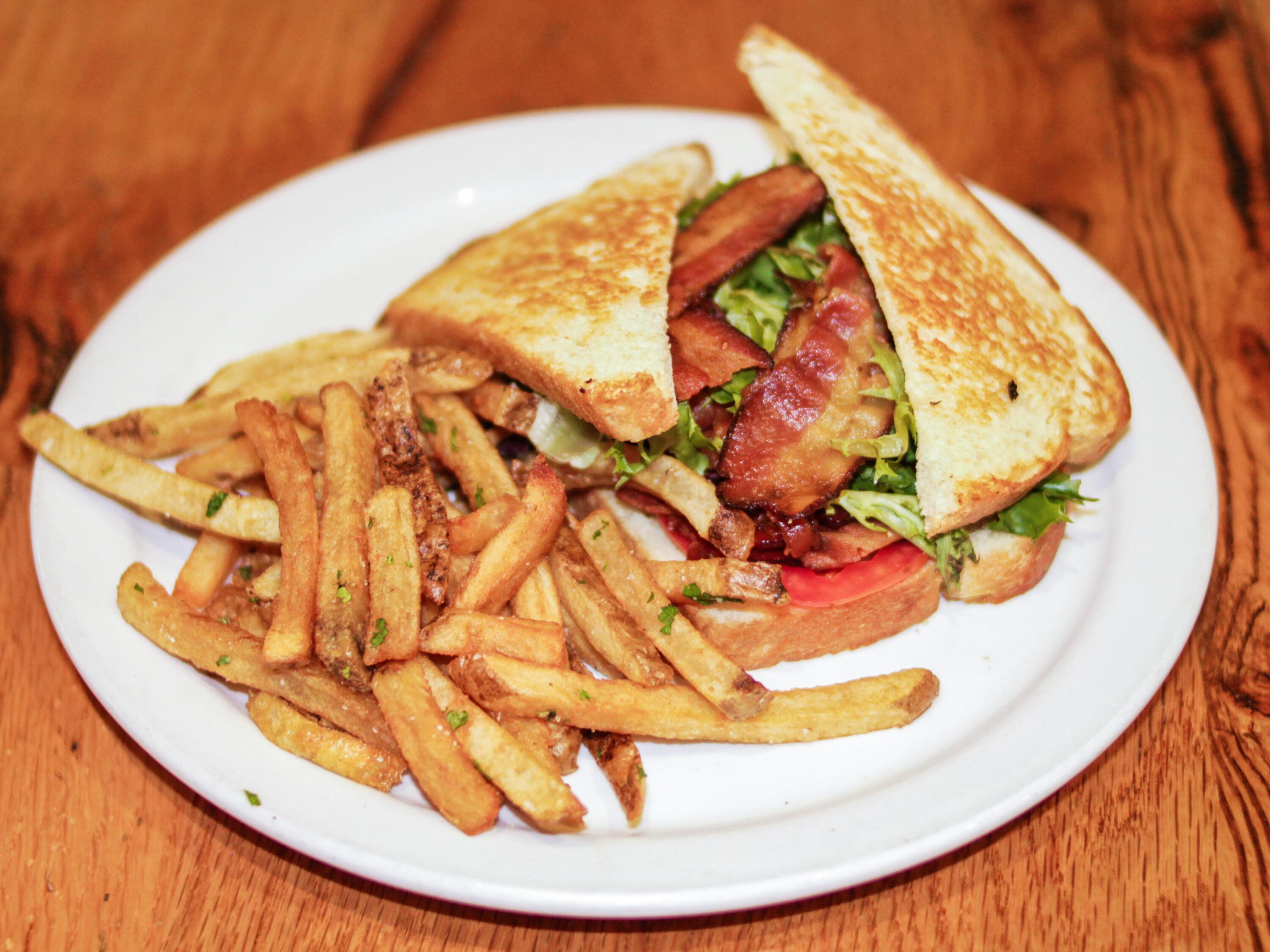 Order BLT Sandwich food online from Tangerine Restaurant store, Lafayette on bringmethat.com