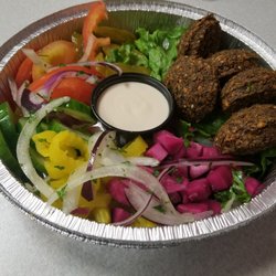 Order 5 Pieces Falafel food online from stop-n-go gyros store, Lewisville on bringmethat.com